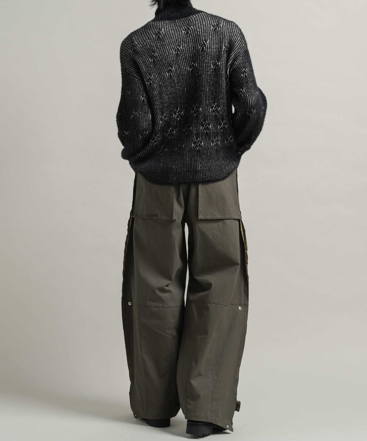 OVERPRINT BALLOON PANTS ”KANE”