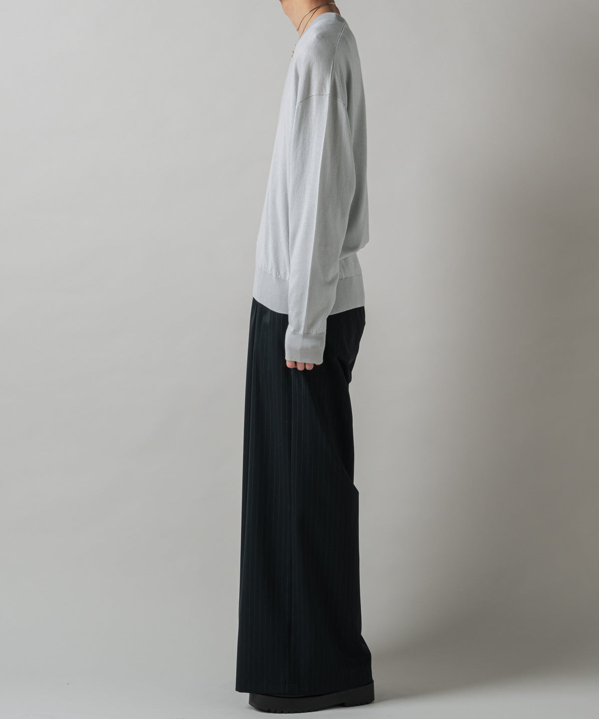 SILKxCASHMERE V-NECK KNIT