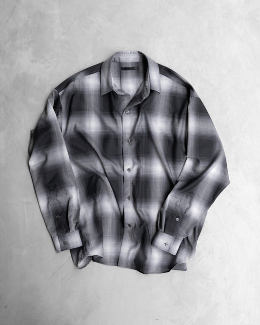 LIGHTWEIGHT OMBRE CHECK SHIRT