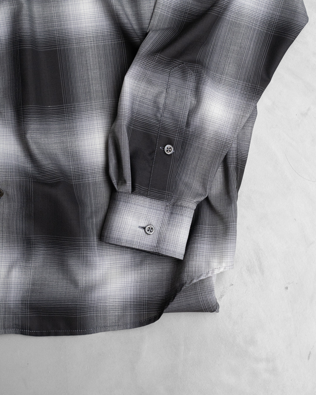 LIGHTWEIGHT OMBRE CHECK SHIRT