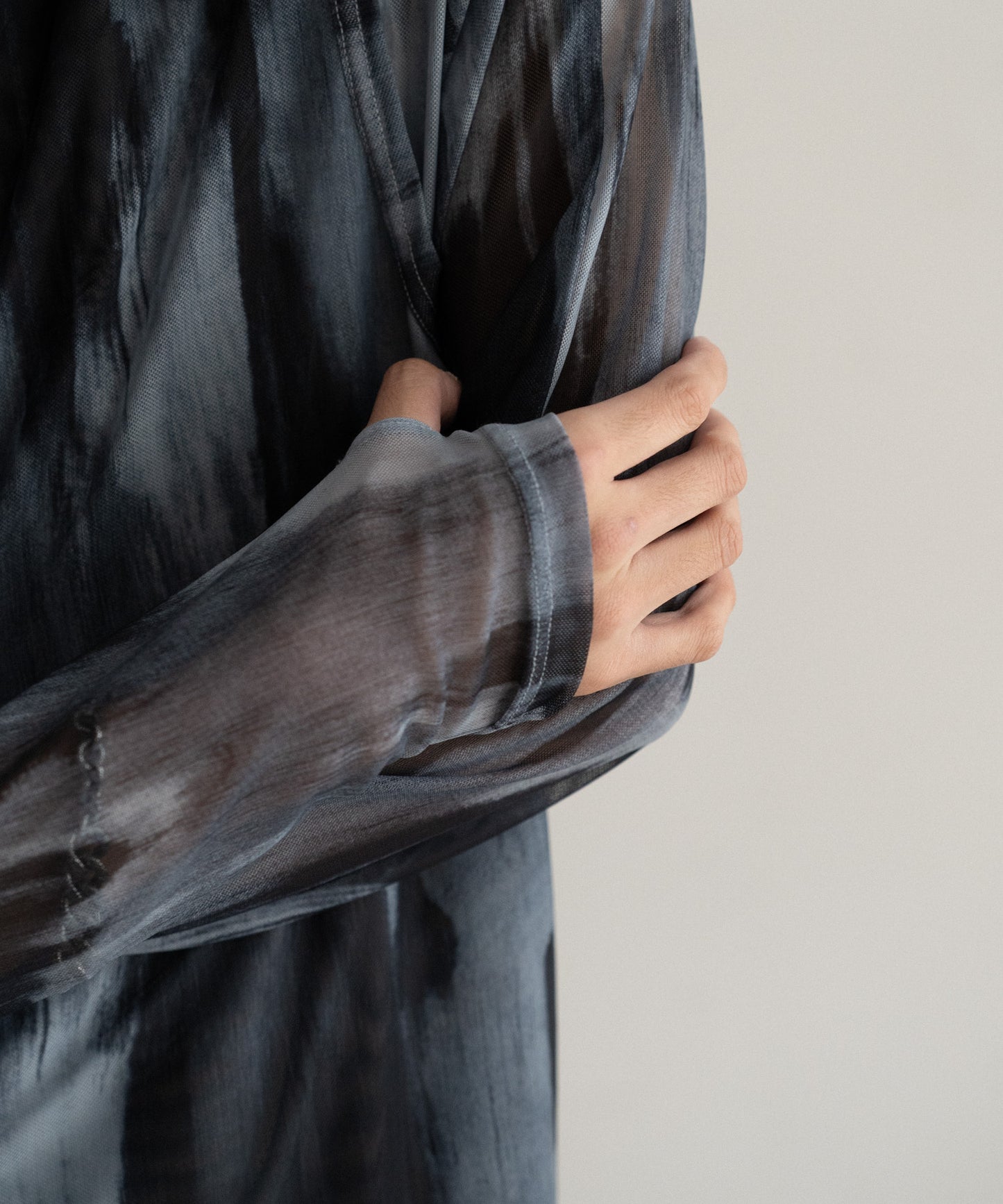 TIEDYE LAYERED SLIM L/S TEE
