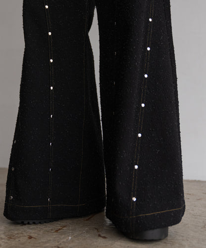 STUDS JQ DENIM PANTS