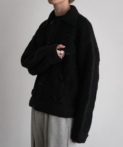 MERINOWOOL HANDKNITING GJACKTⅡ