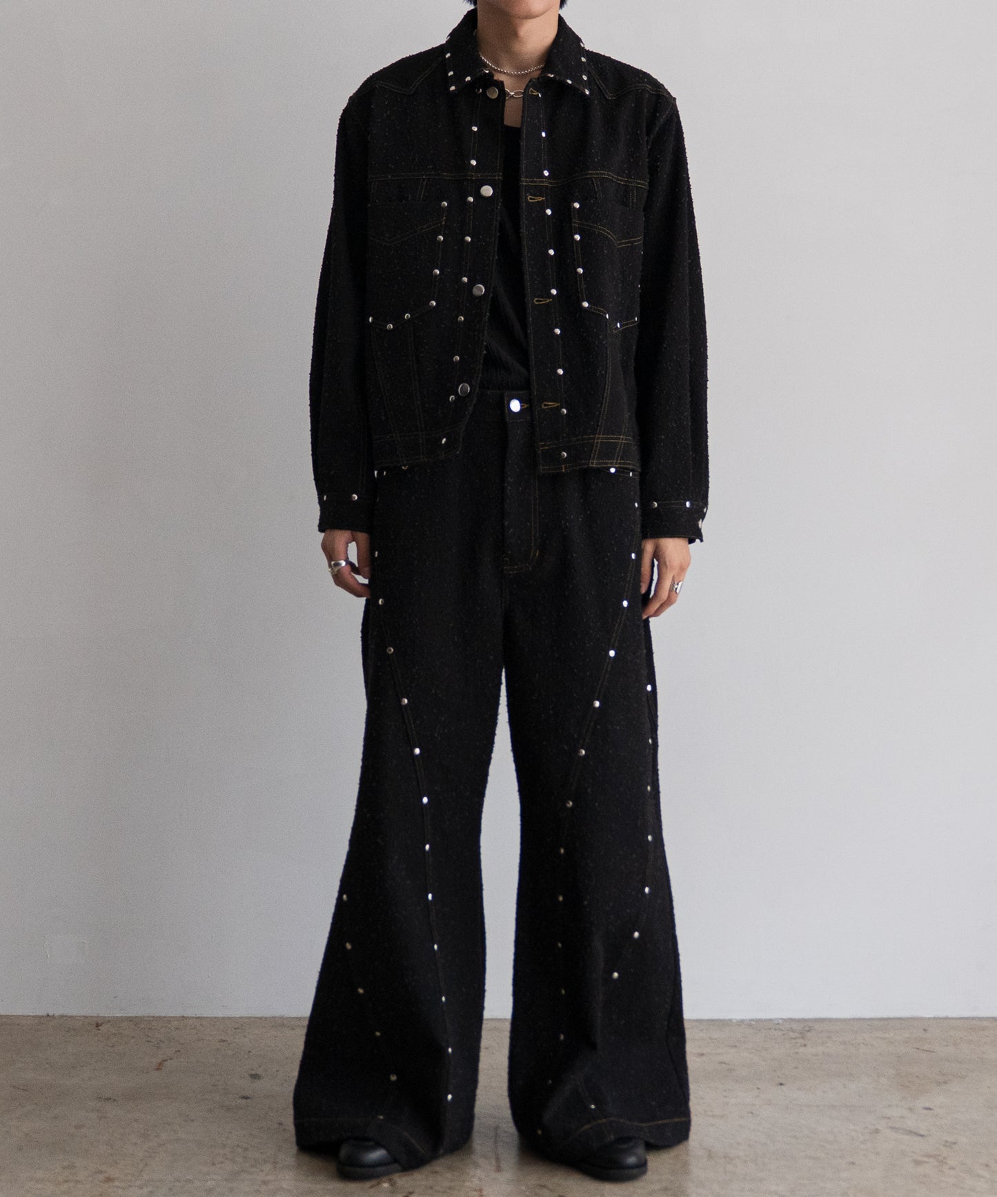 STUDS JQ DENIM JACKET