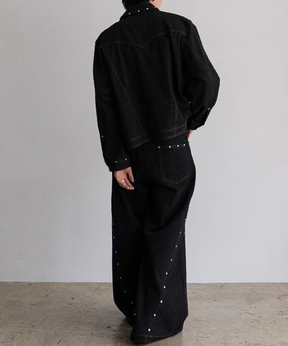 STUDS JQ DENIM JACKET
