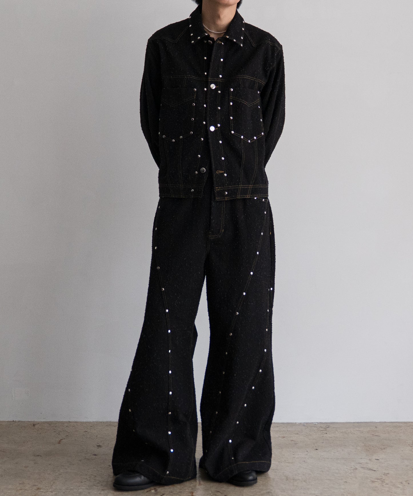 STUDS JQ DENIM JACKET