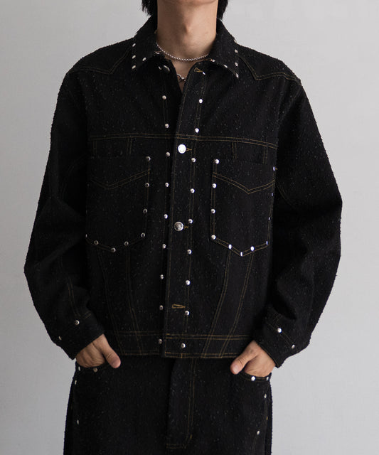 STUDS JQ DENIM JACKET