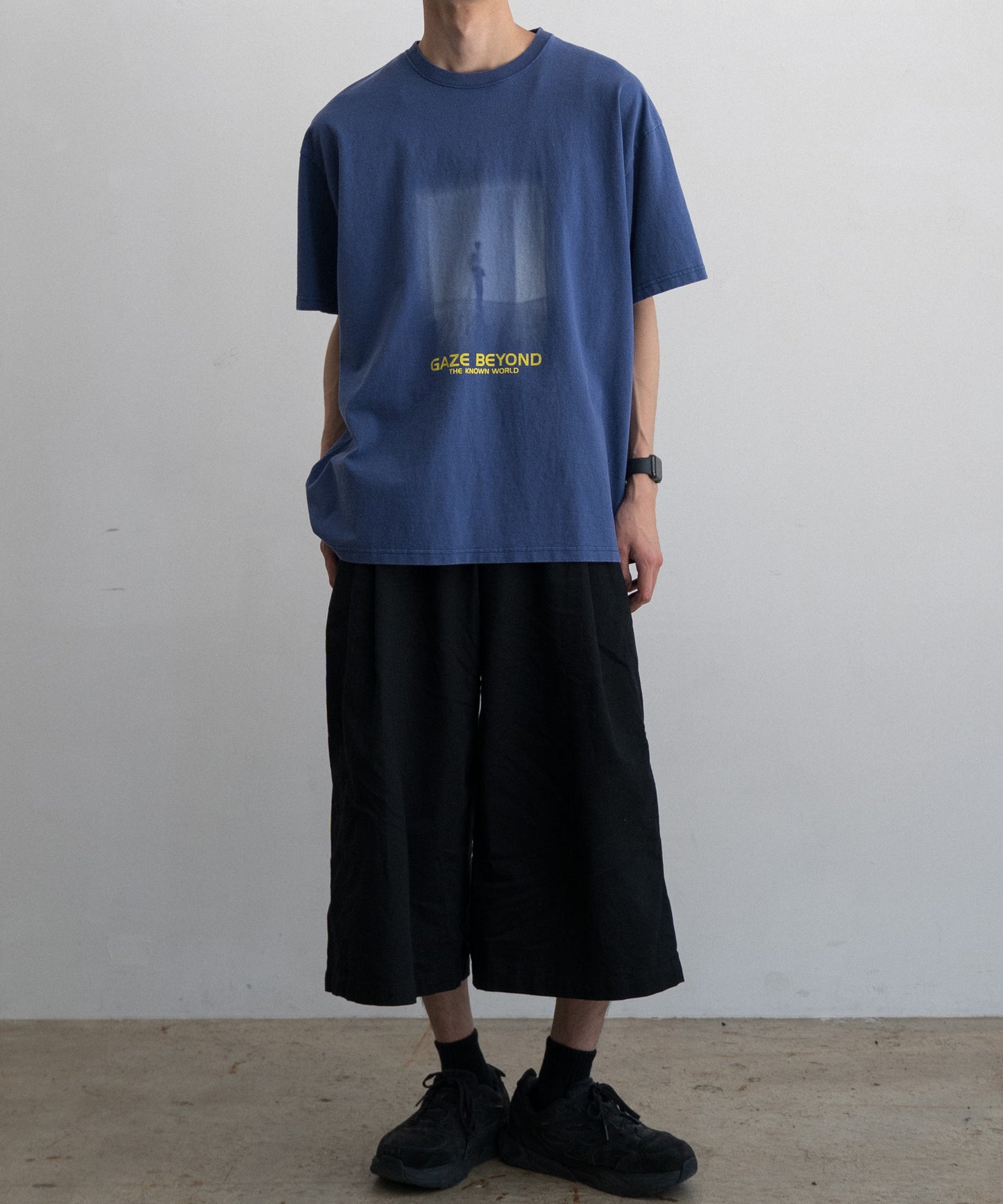 LOOSE FIT PRINT TEE :  WE ARE ALL ALONE