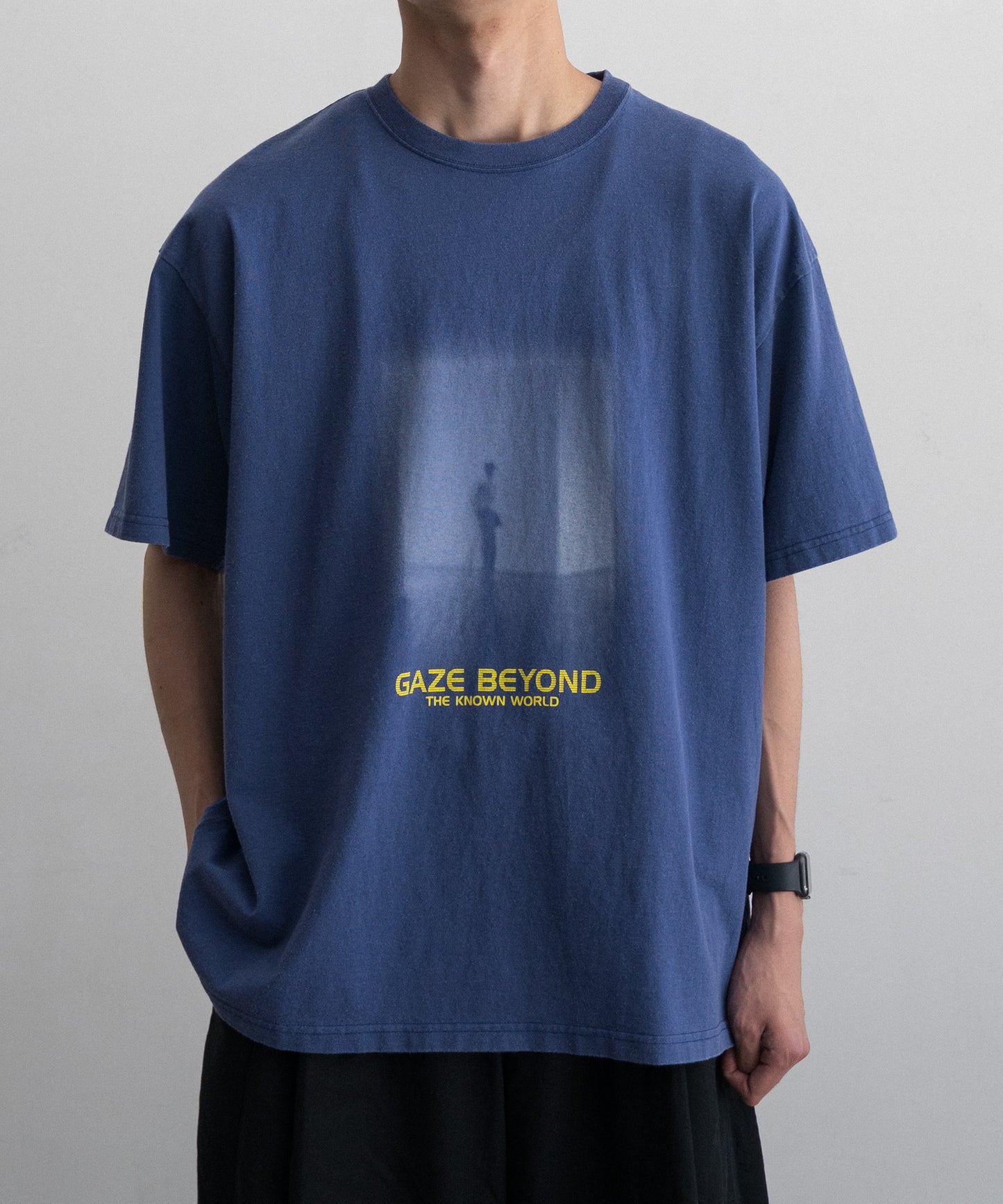 LOOSE FIT PRINT TEE :  WE ARE ALL ALONE