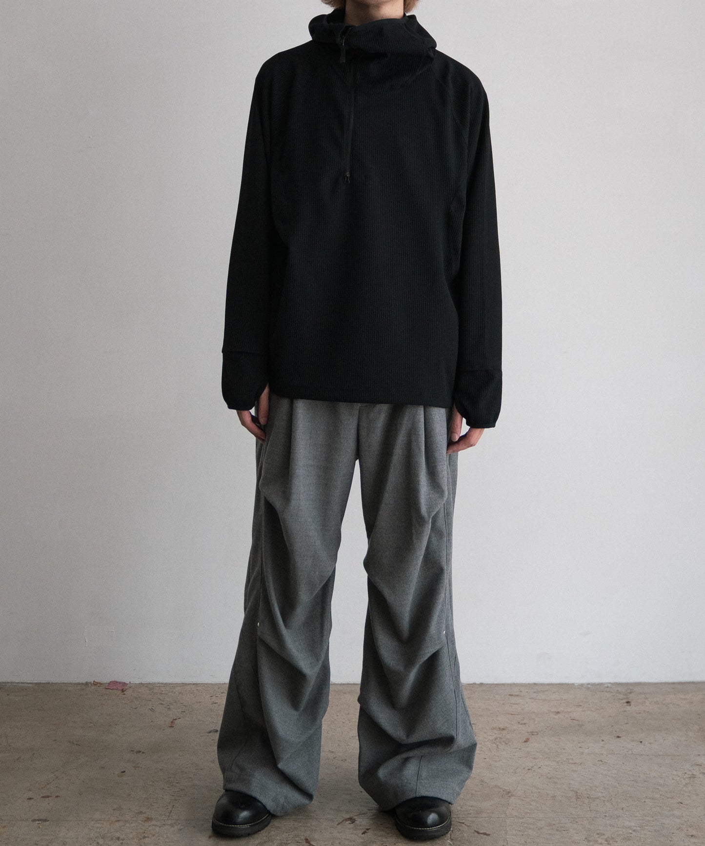 SOLOTEX Waffle Balaclava Hoodie