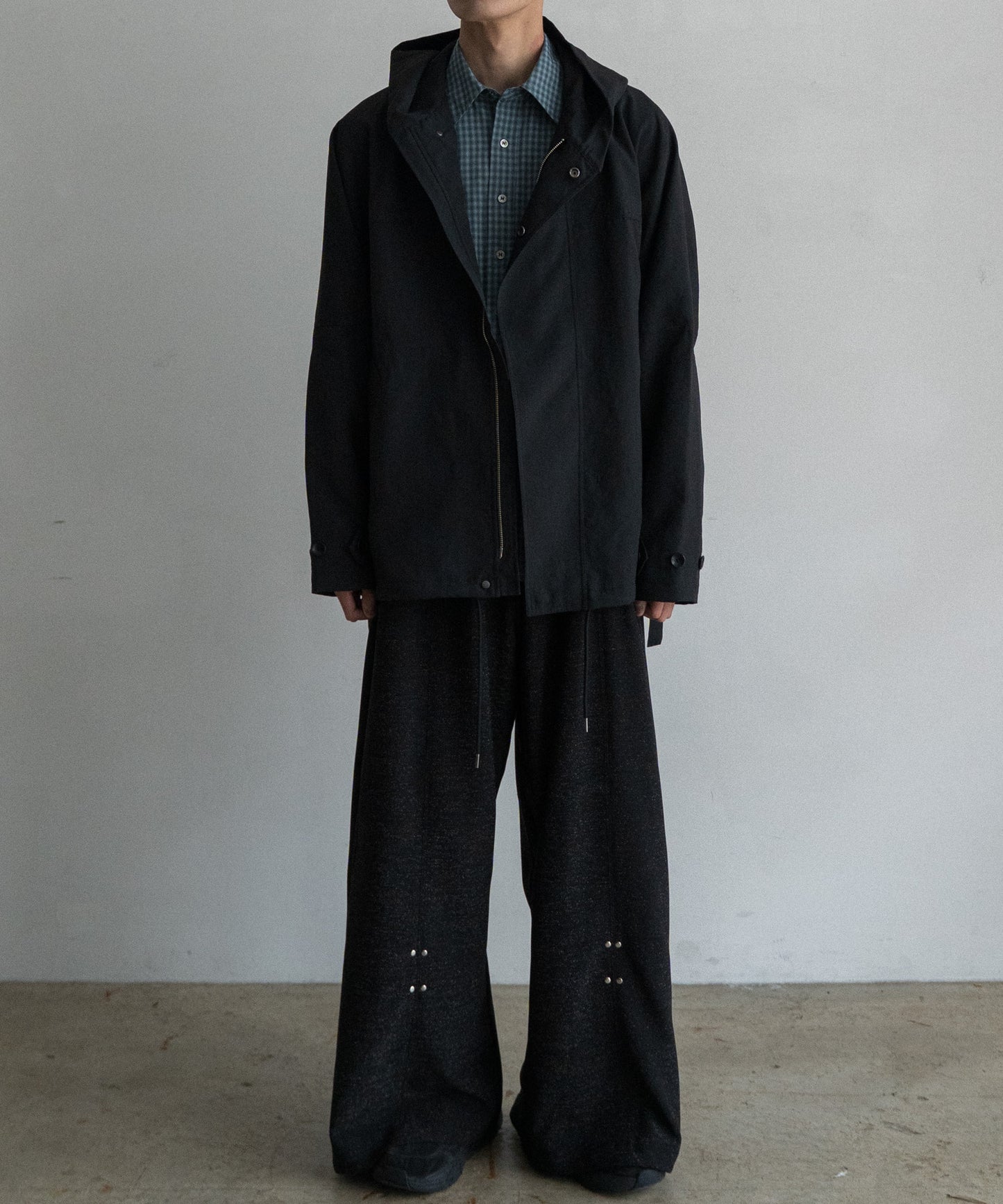 Desert Cloth Neutral Hooded Blouson