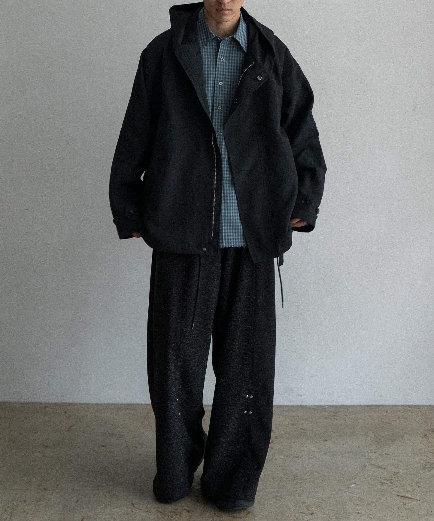 Desert Cloth Neutral Hooded Blouson