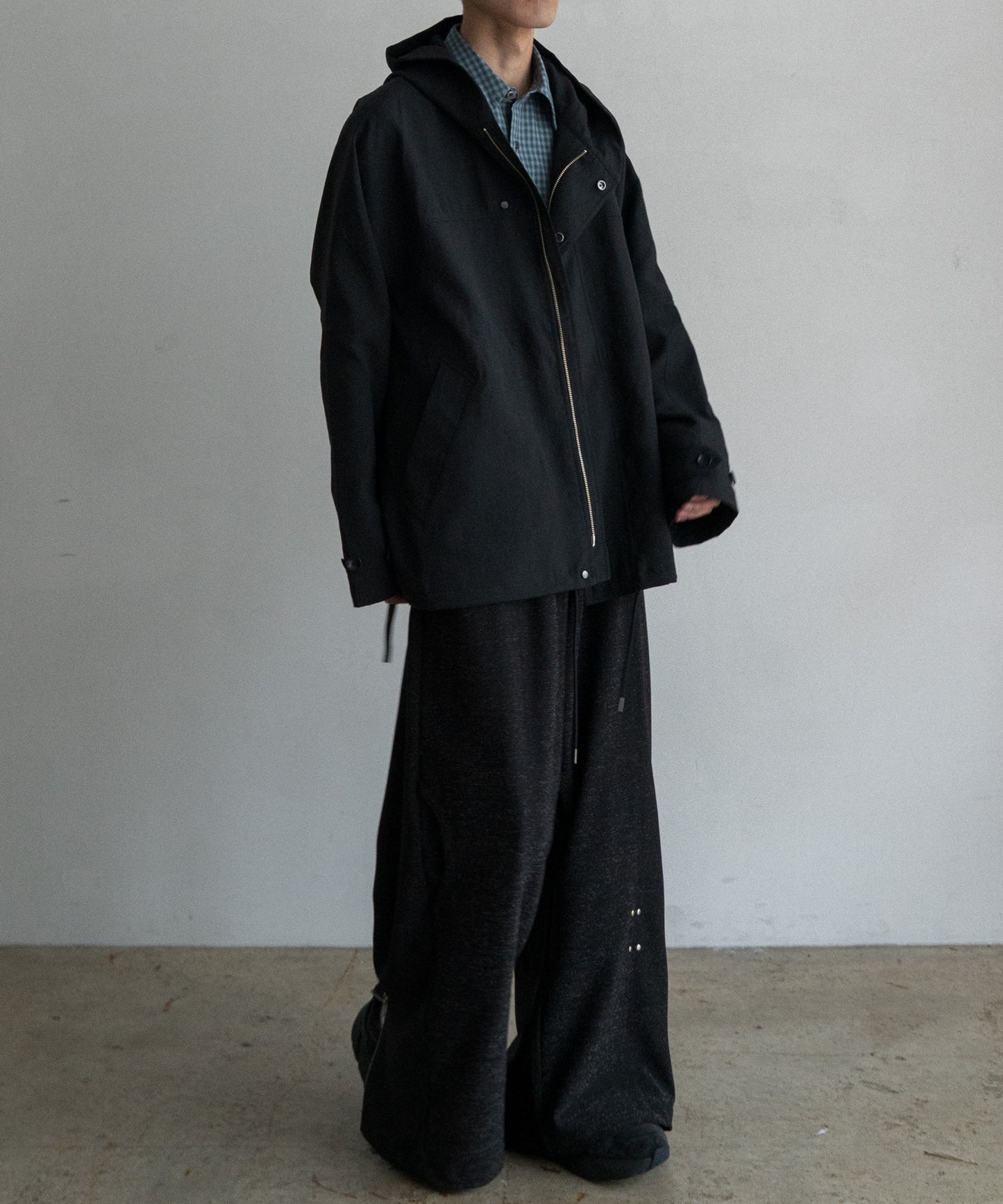 Desert Cloth Neutral Hooded Blouson