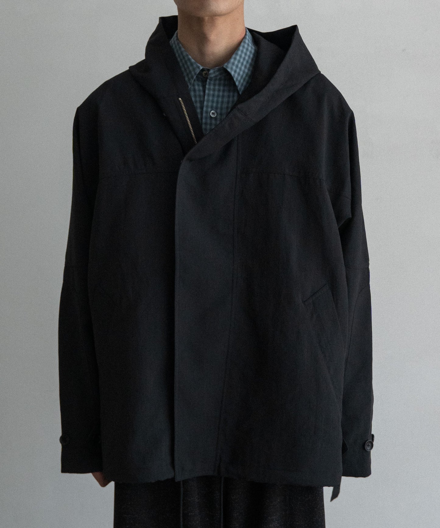 Desert Cloth Neutral Hooded Blouson