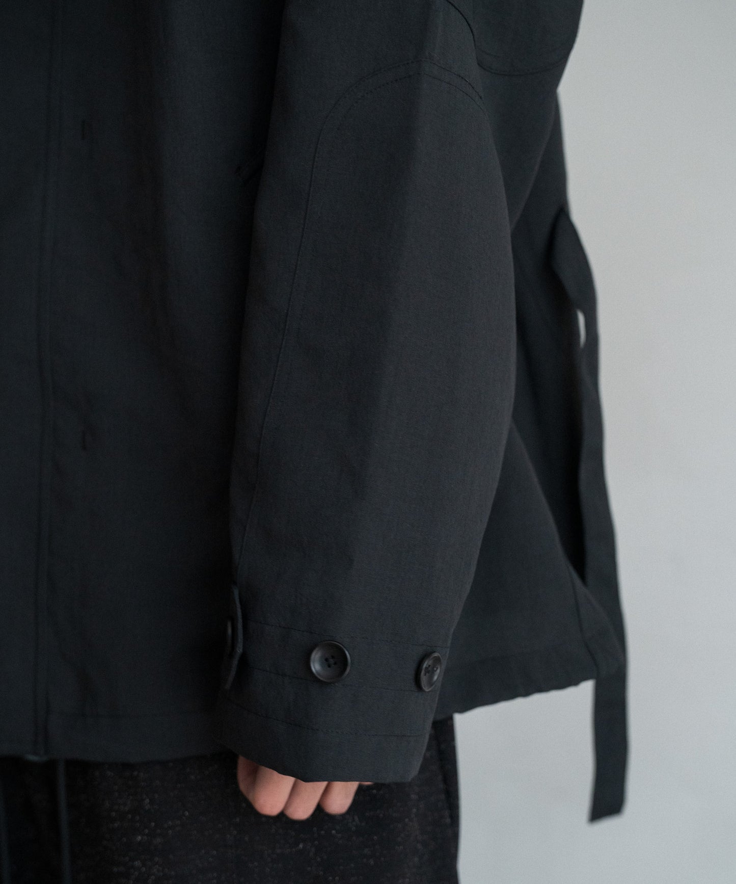 Desert Cloth Neutral Hooded Blouson