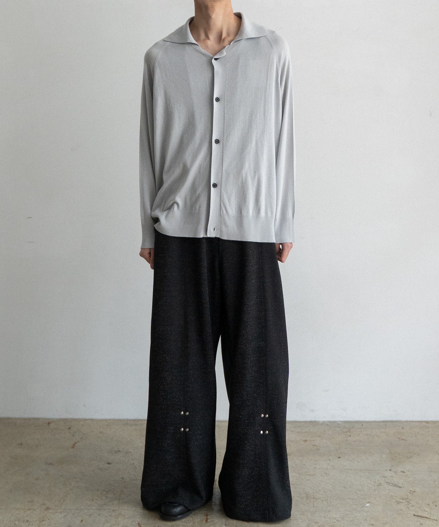 SILKxCASHMERE GARDIGAN I