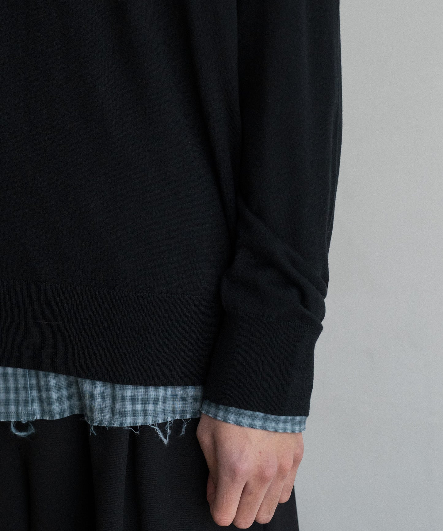 SILKxCASHMERE V-NECK KNIT