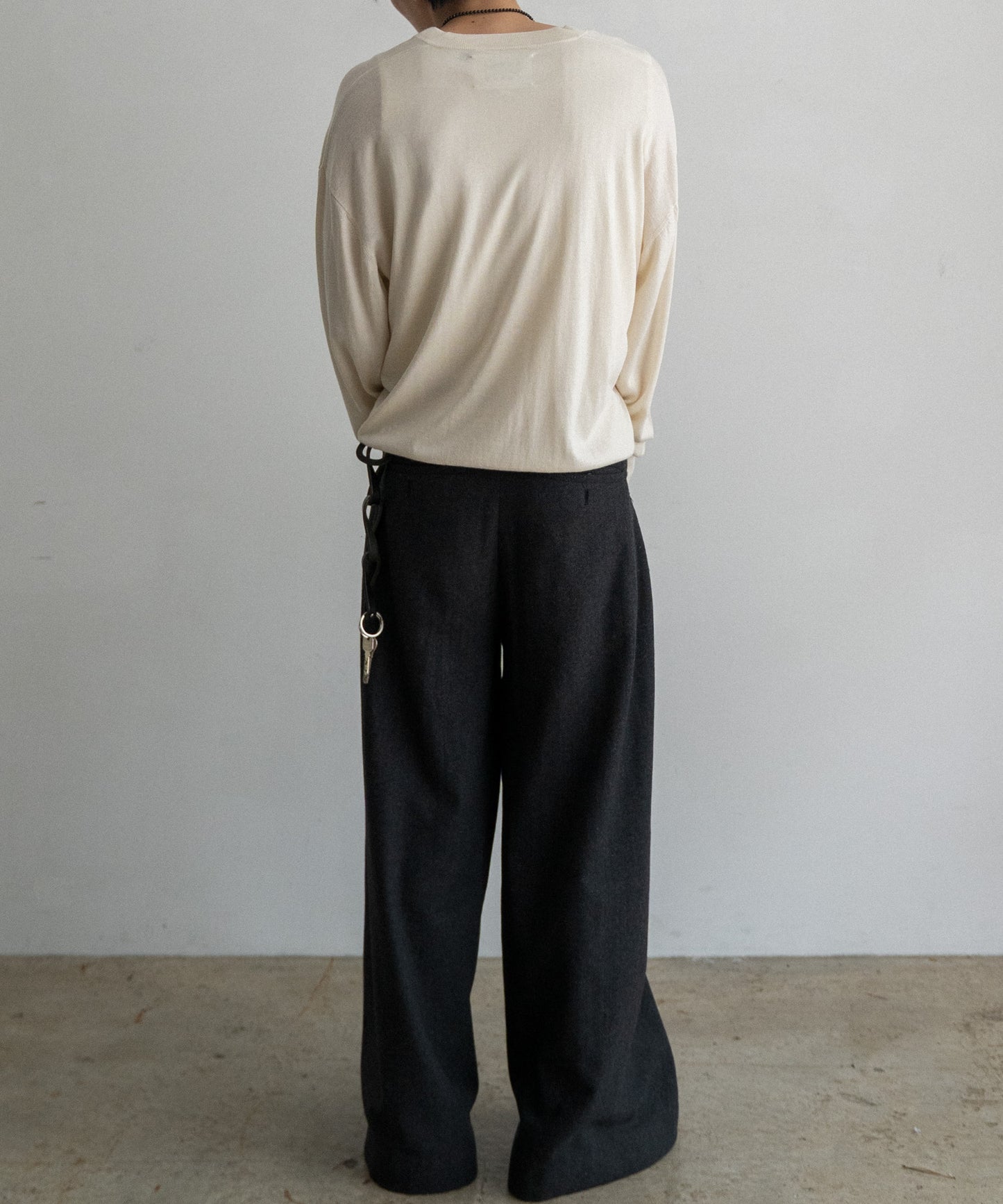 SILKxCASHMERE V-NECK KNIT