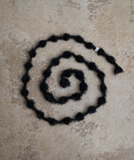 手編みマフラー