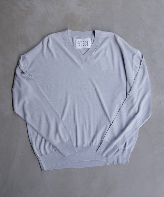 SILKxCASHMERE V-NECK KNIT