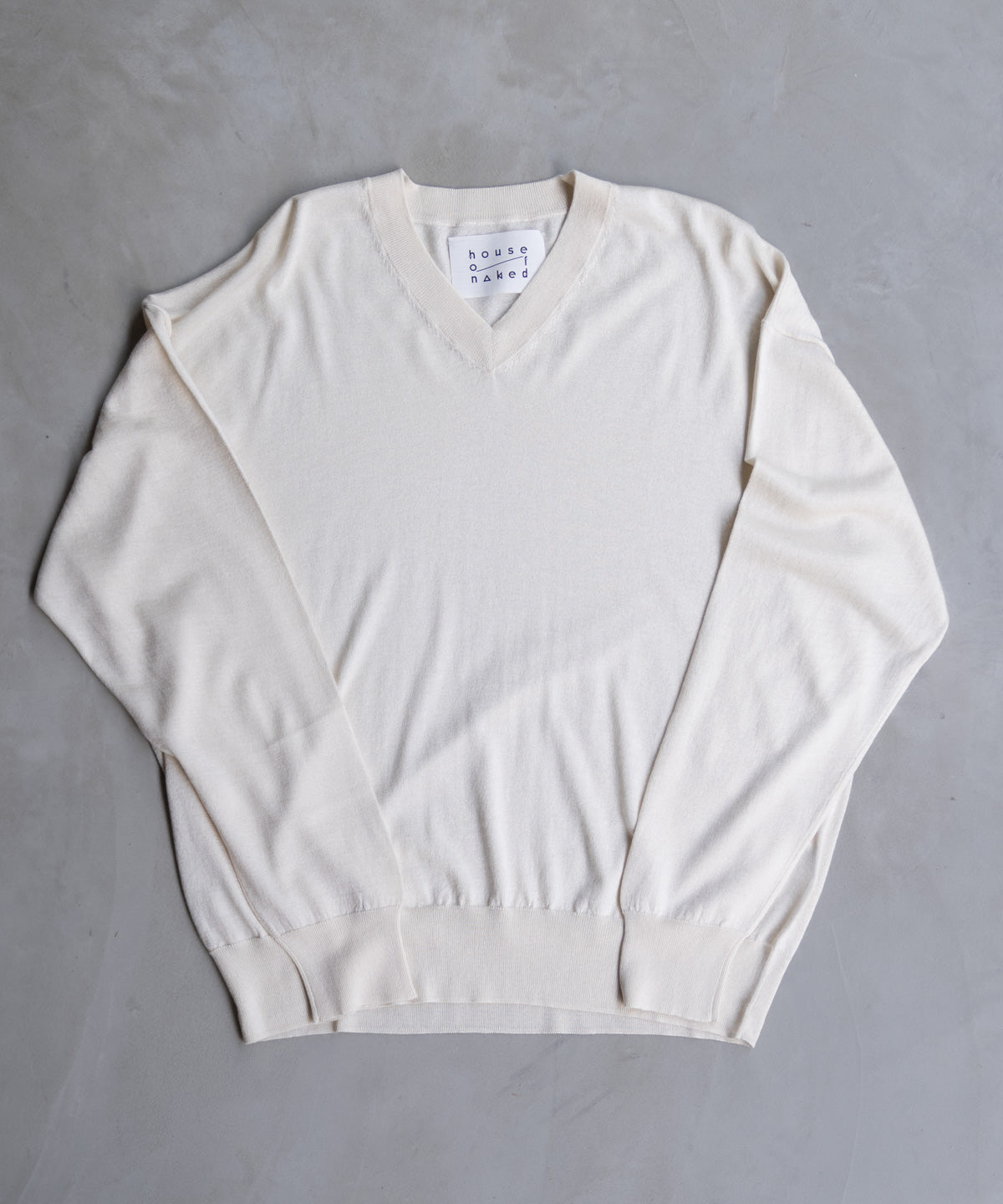 SILKxCASHMERE V-NECK KNIT