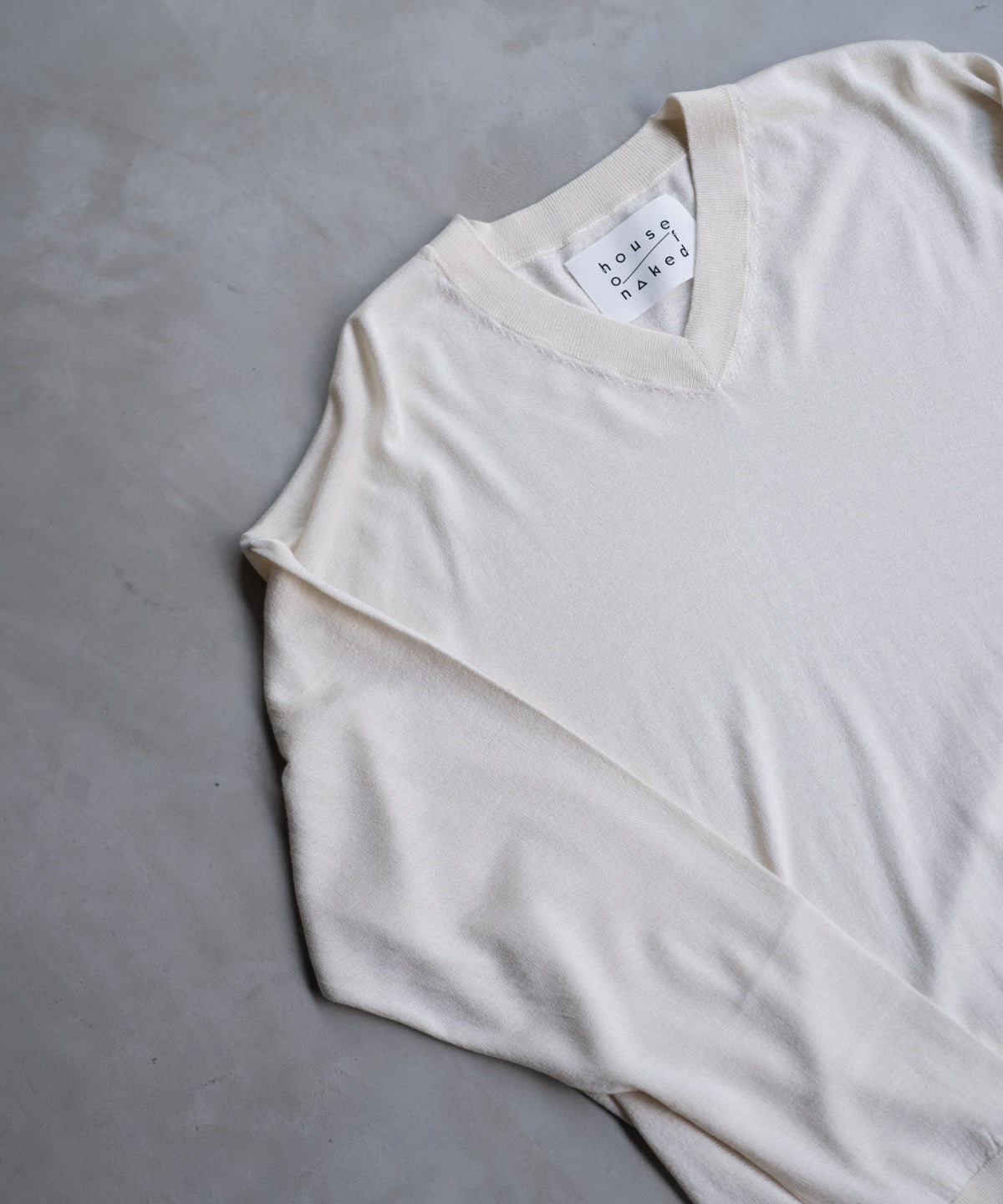 SILKxCASHMERE V-NECK KNIT