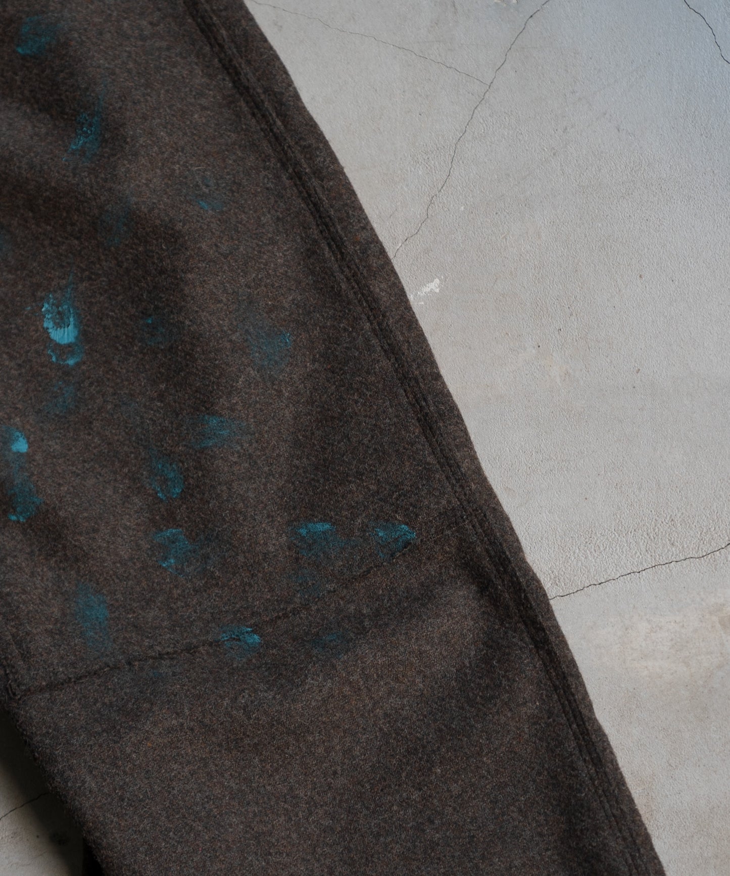 MELANGE PAINTER PANTS (spray)