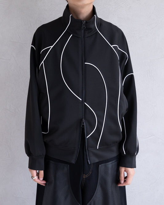 DISTORT PIPING TRACK JACKET