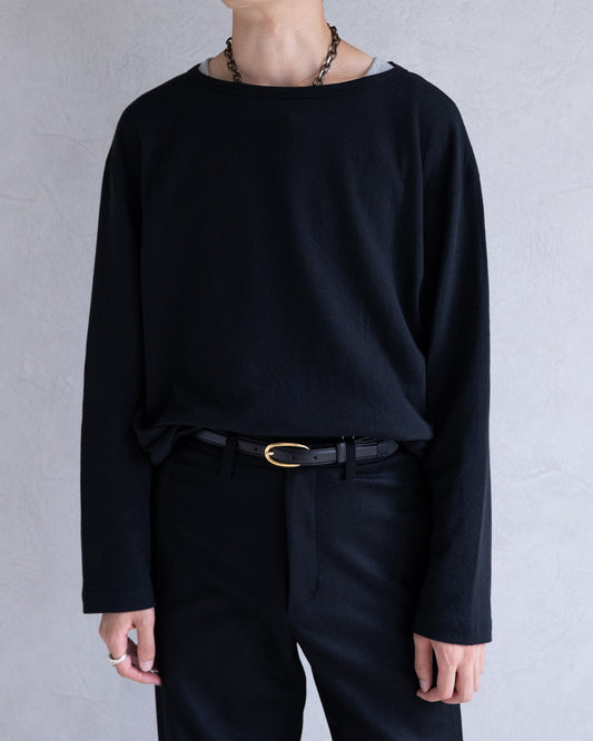 INTERLOCK BOATNECK LS