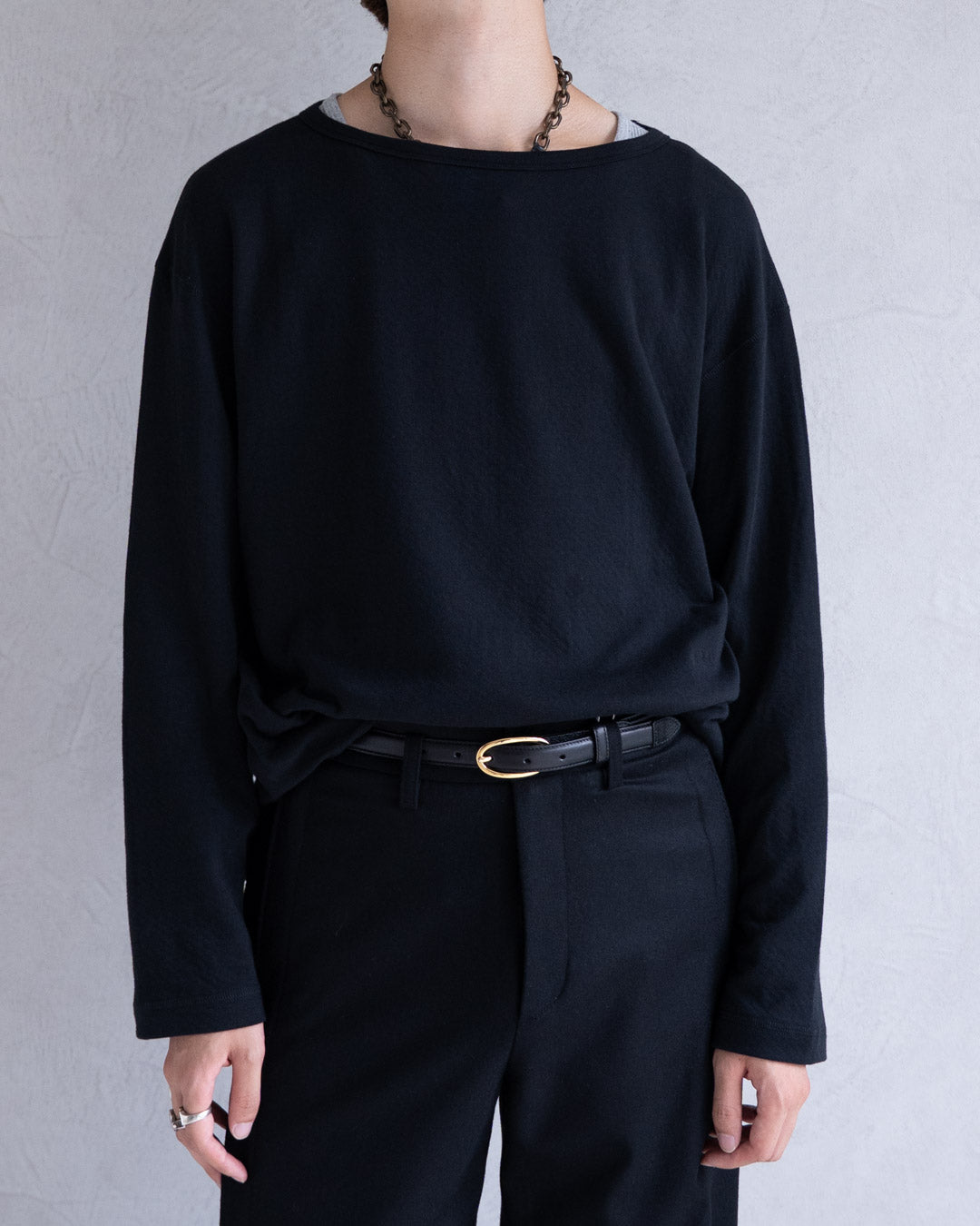 INTERLOCK BOATNECK LS