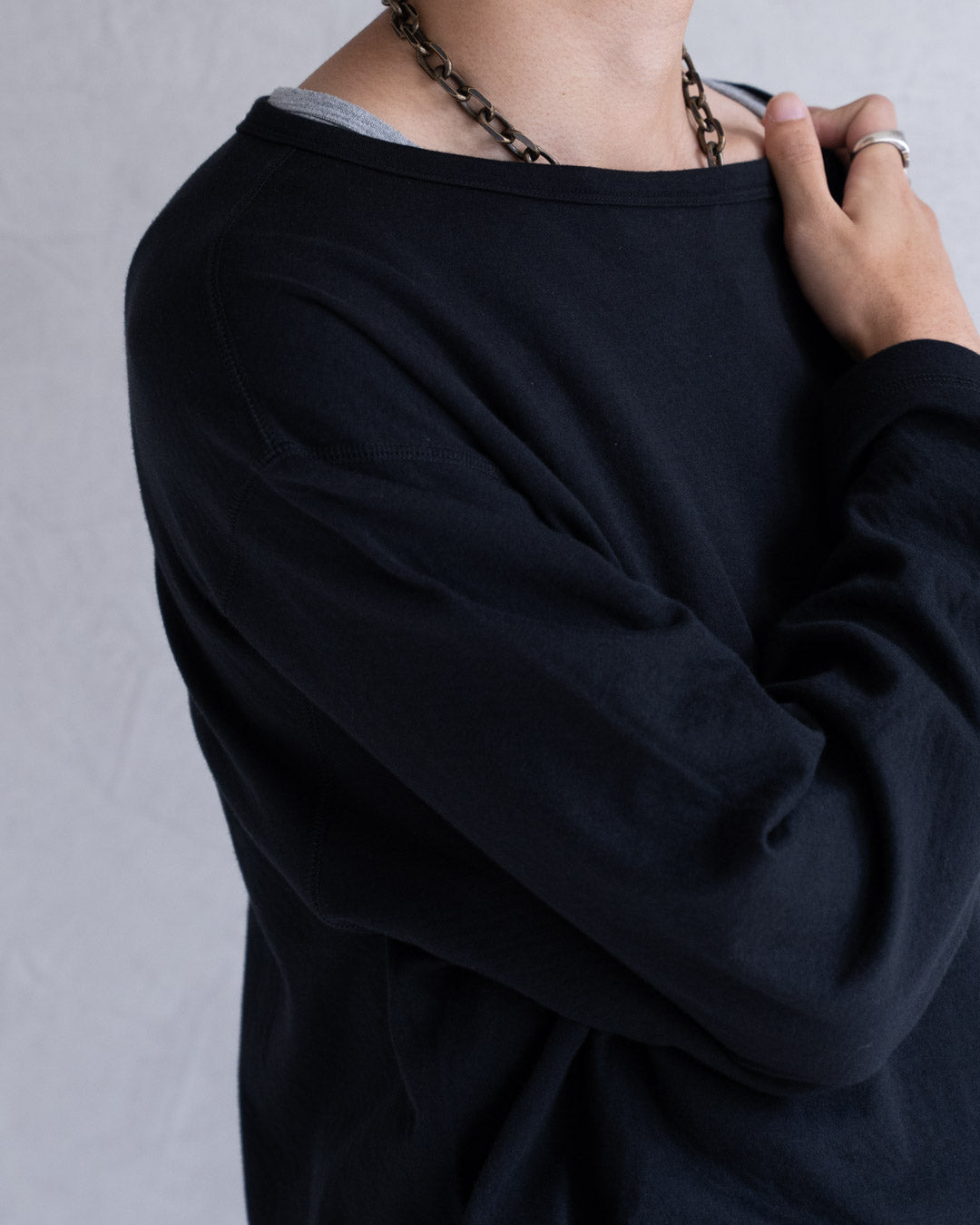 INTERLOCK BOATNECK LS
