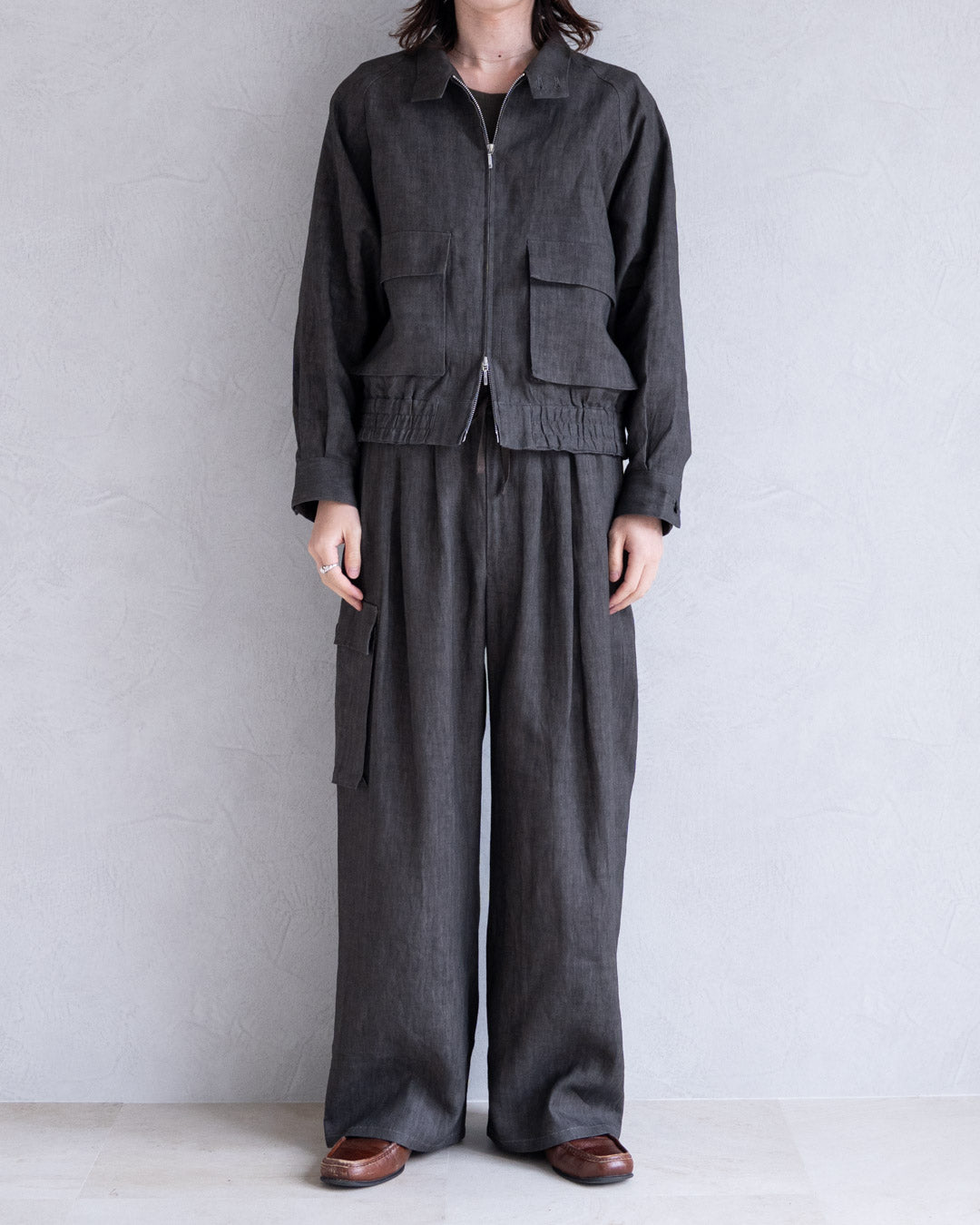 SUMI LINEN N48 BLOUSON