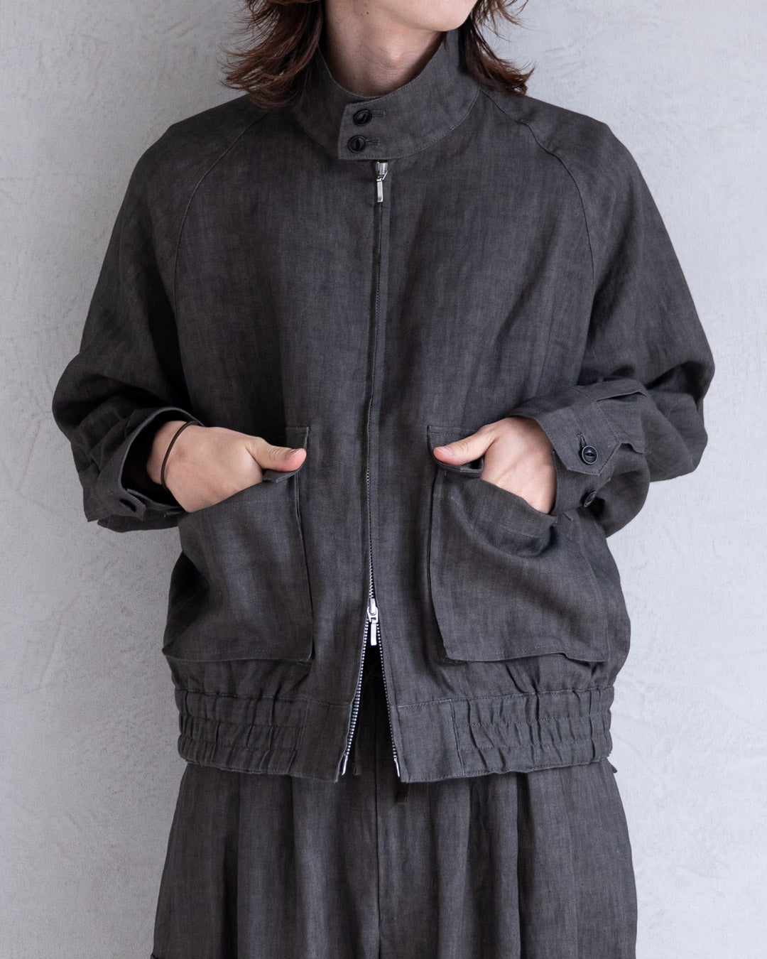 SUMI LINEN N48 BLOUSON
