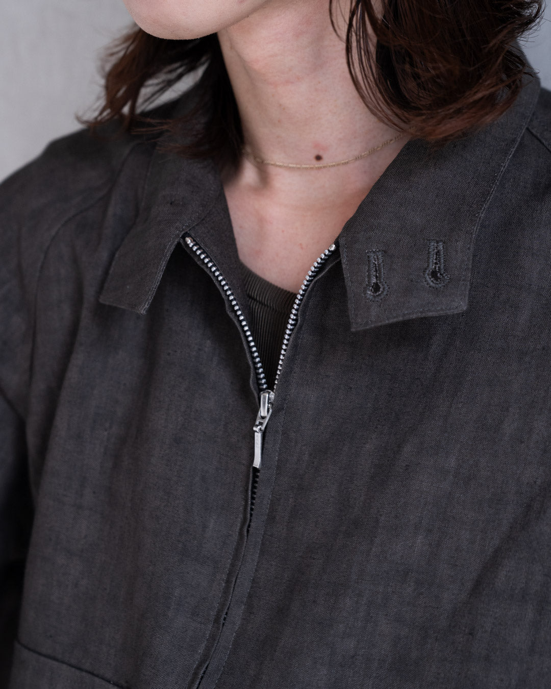SUMI LINEN N48 BLOUSON