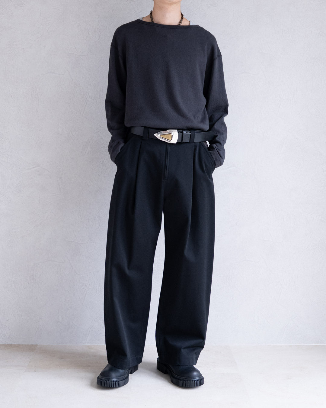 INTERLOCK BOATNECK LS