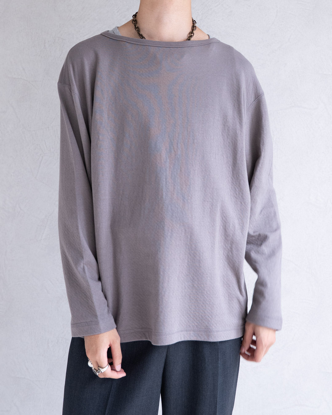 INTERLOCK BOATNECK LS