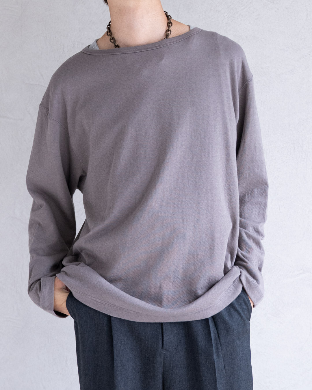INTERLOCK BOATNECK LS