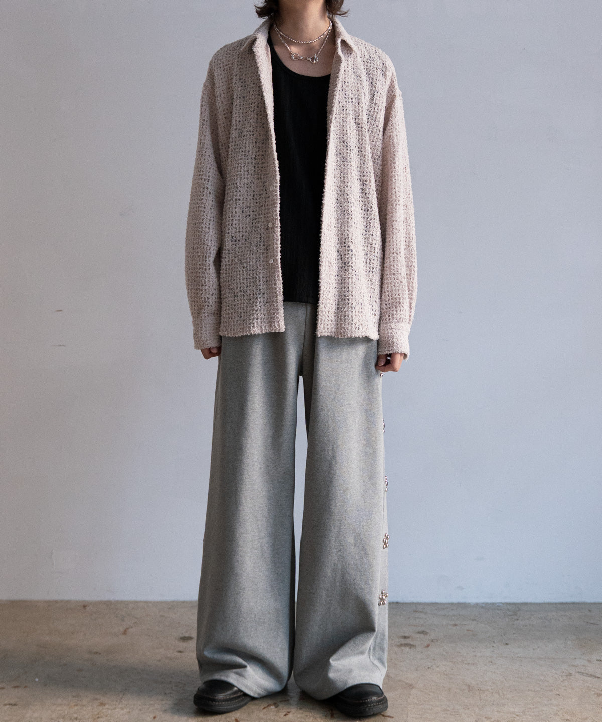 FLOWER RAMPONI SWEAT PANTS