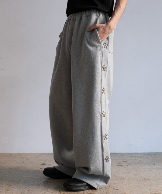 FLOWER RAMPONI SWEAT PANTS