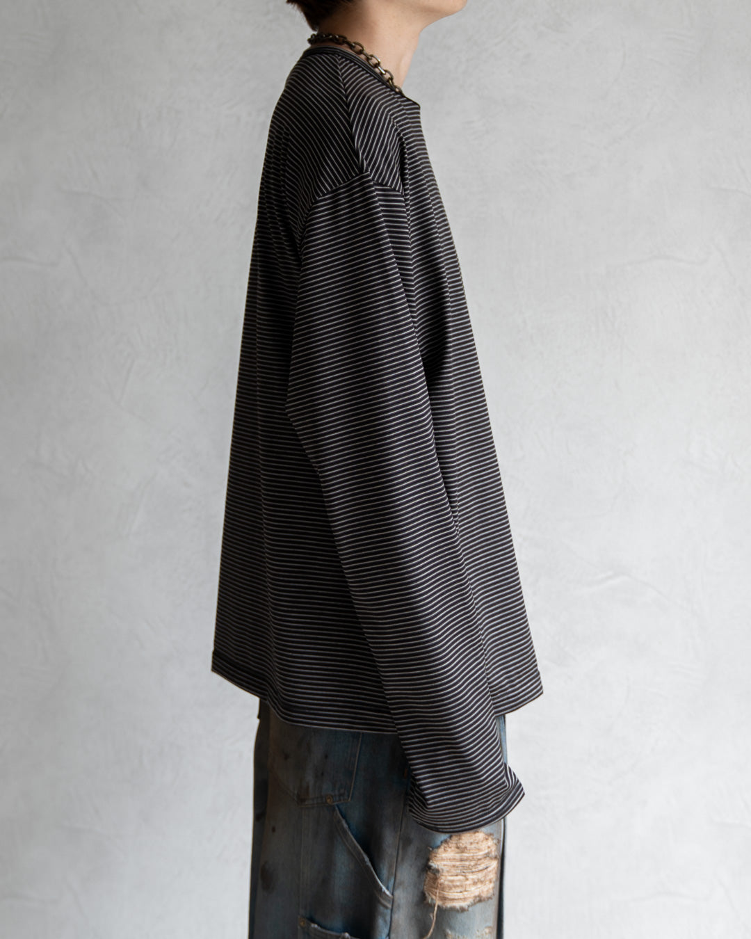 WOOL BORDER L/S