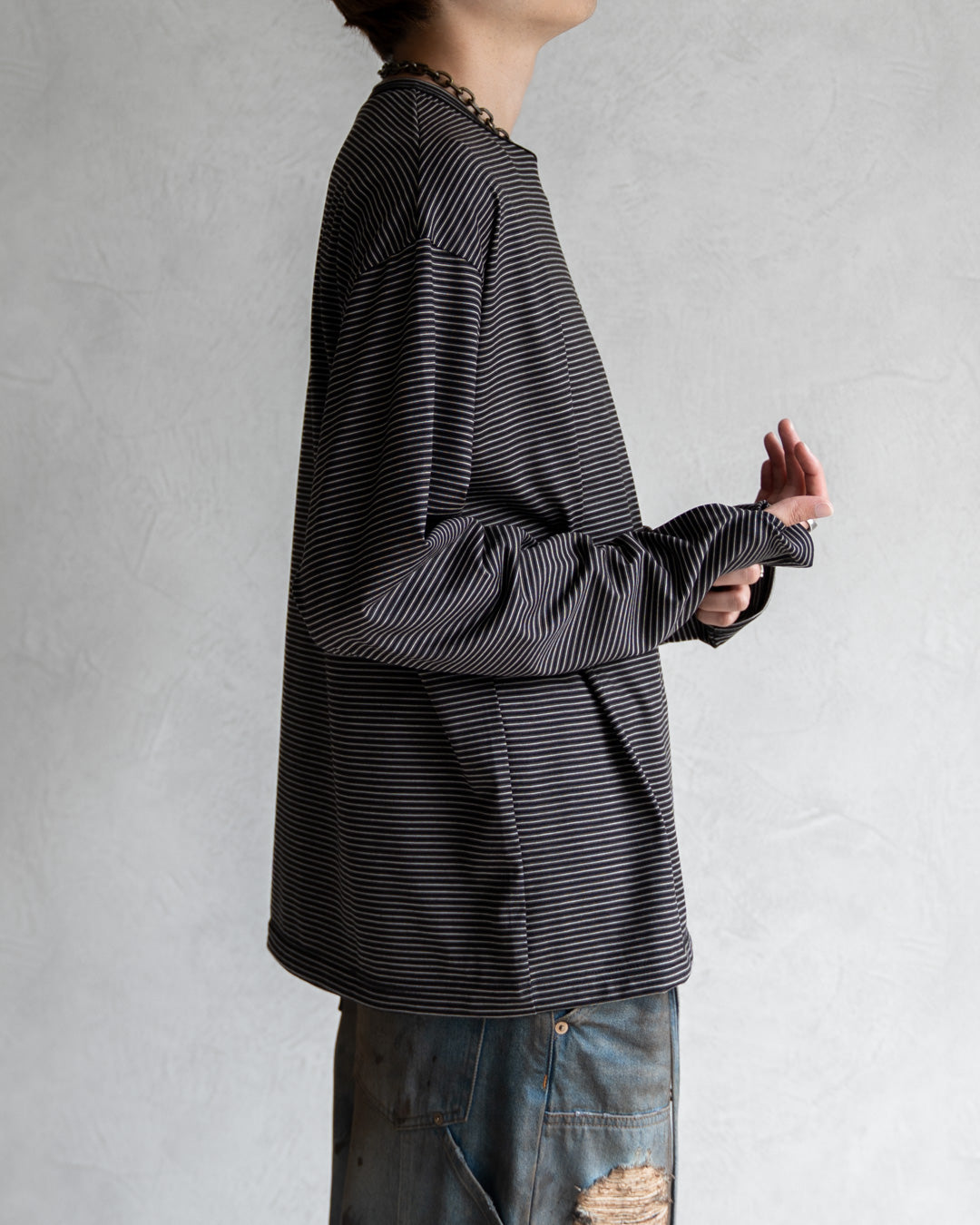 WOOL BORDER L/S