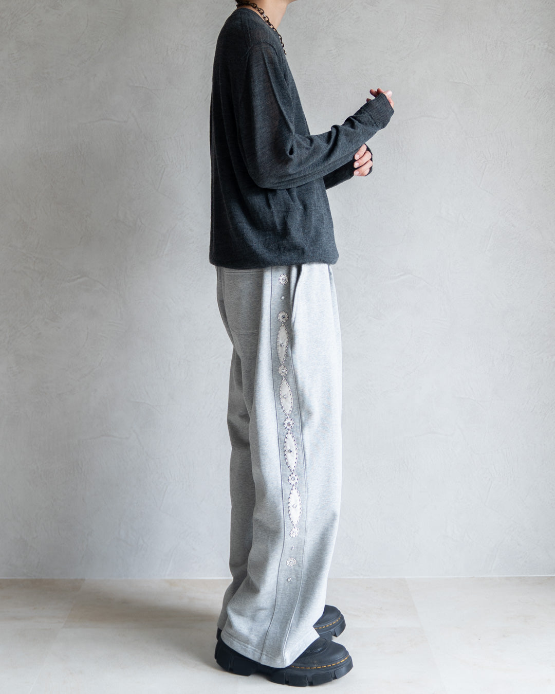 Wholegarment Wool Sheer P/O