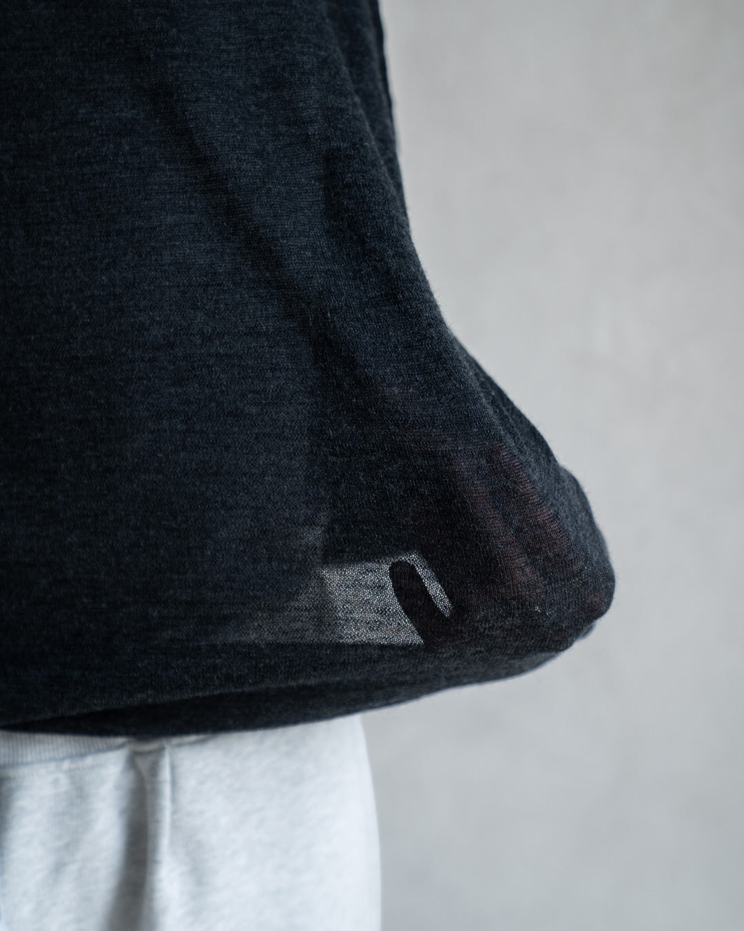 Wholegarment Wool Sheer P/O