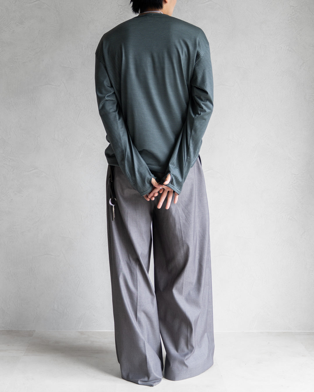 WOOL BORDER L/S