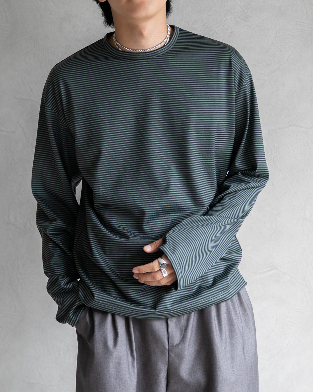 WOOL BORDER L/S