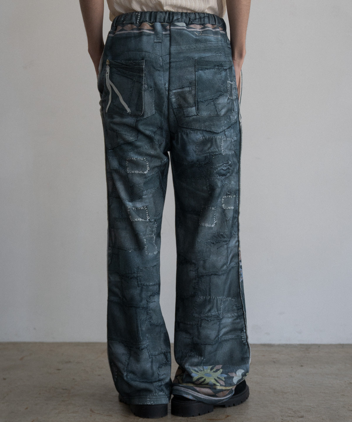 CRUST TROMPELOEIL PANTS