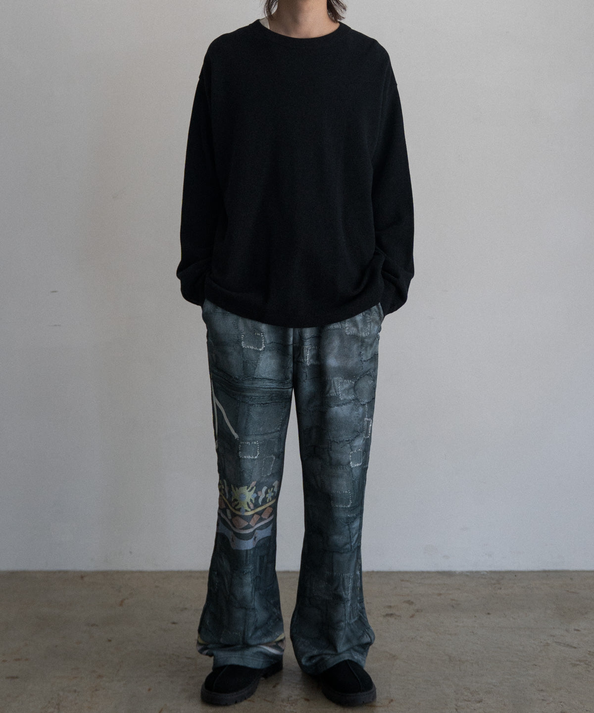 CRUST TROMPELOEIL PANTS