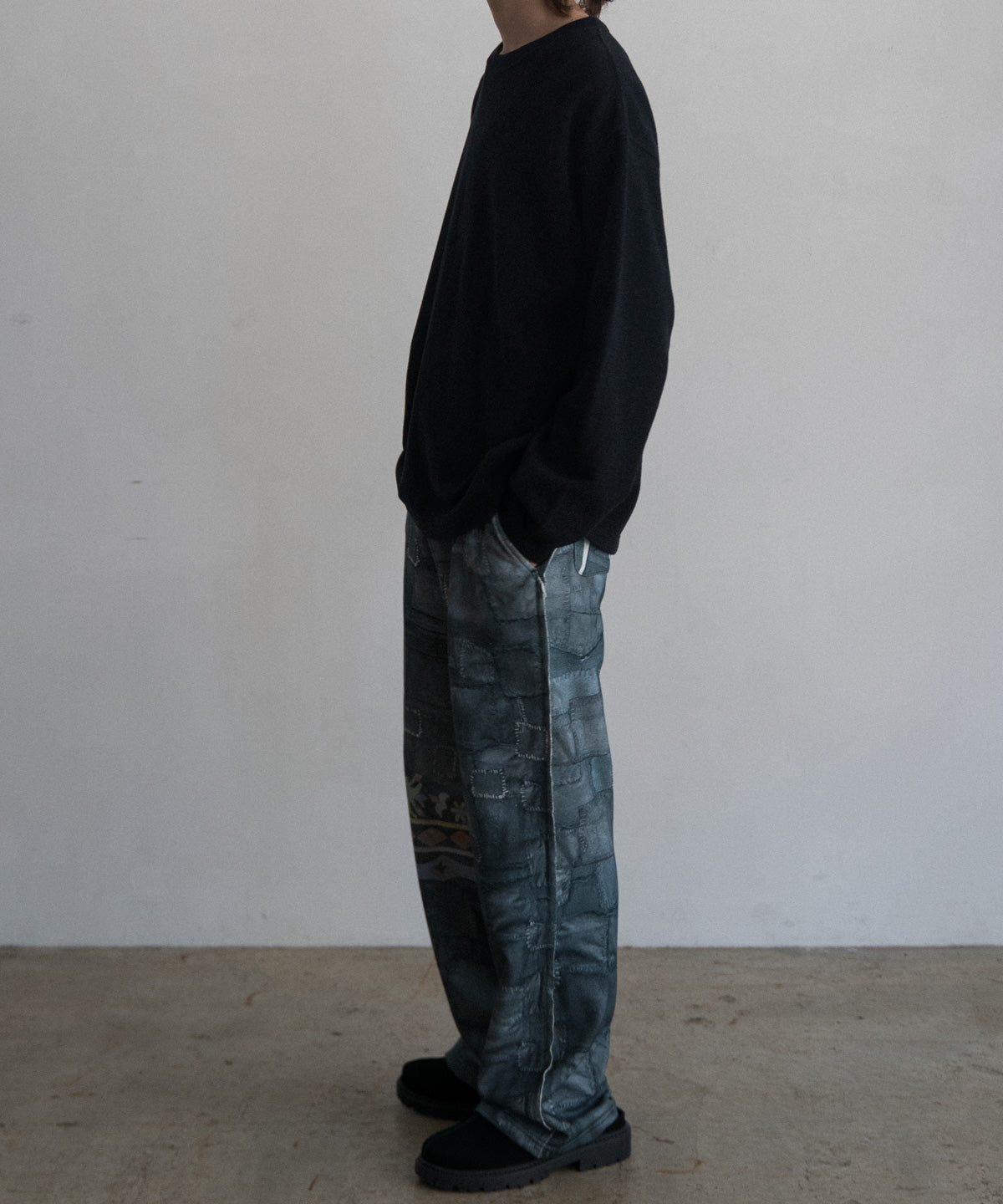 CRUST TROMPELOEIL PANTS