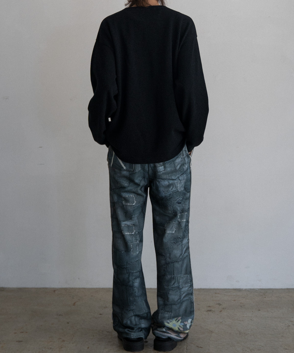 CRUST TROMPELOEIL PANTS