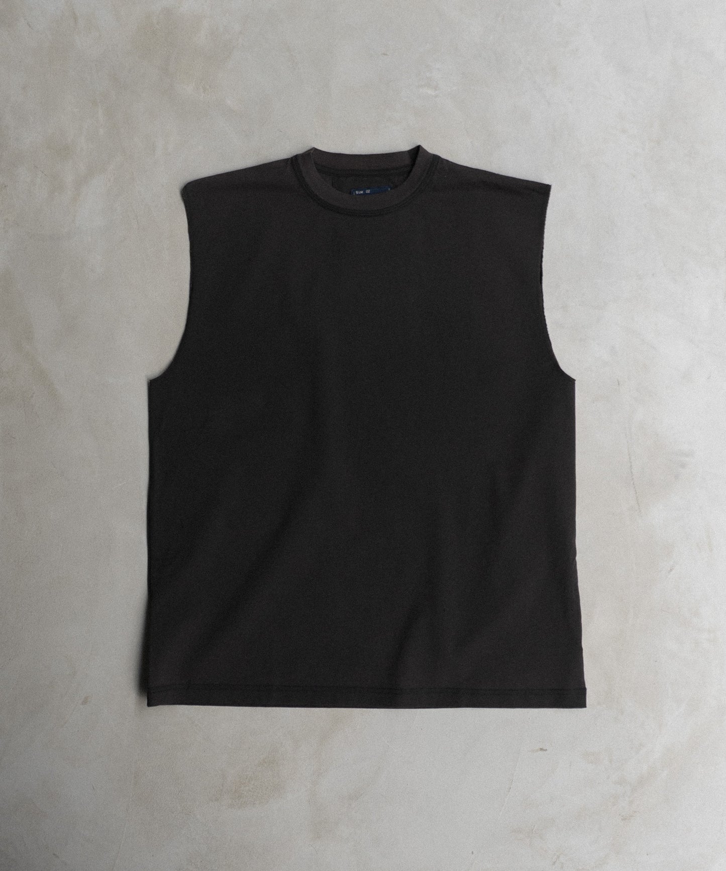 Frosted Sleeve Less Tee